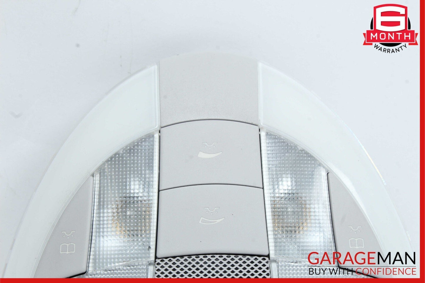 07-09 Mercedes W211 E350 E550 Rear Overhead Dome Light Gray 2118207501 OEM