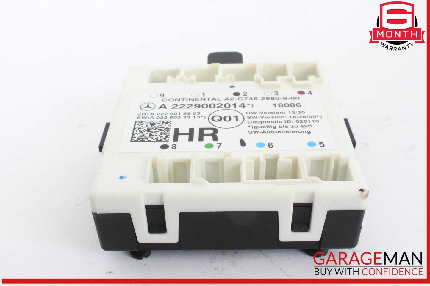 15-20 Mercedes X253 GLC350e C400 Rear Right Side Door Control Module Unit OEM