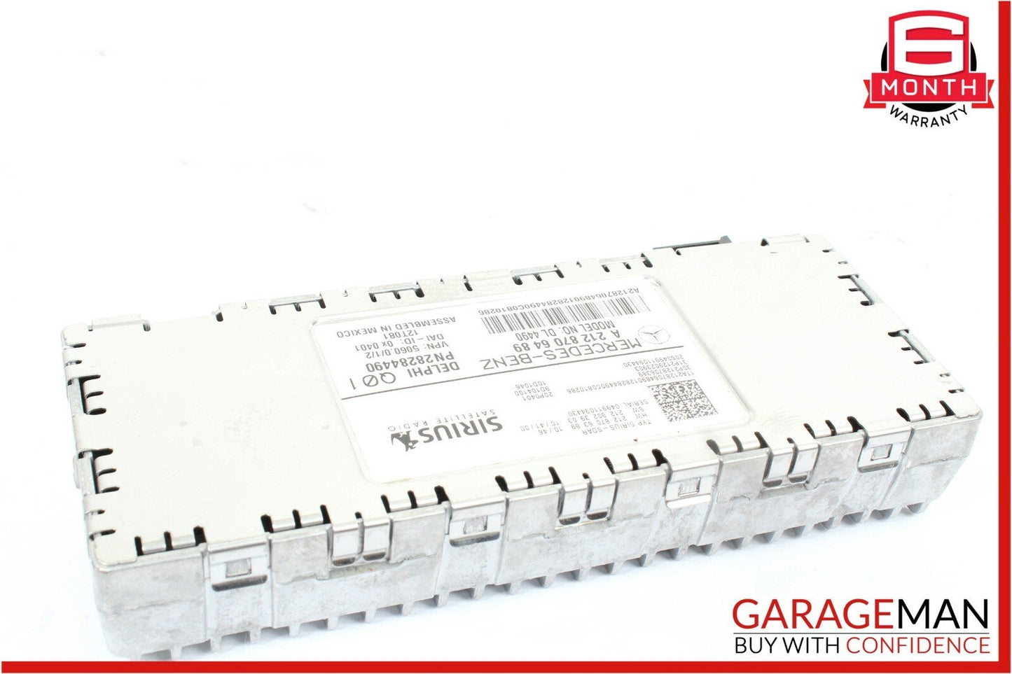 12-14 Mercedes C250 SLK350 CLS500 Sirius Satellite Radio Receiver Control Module