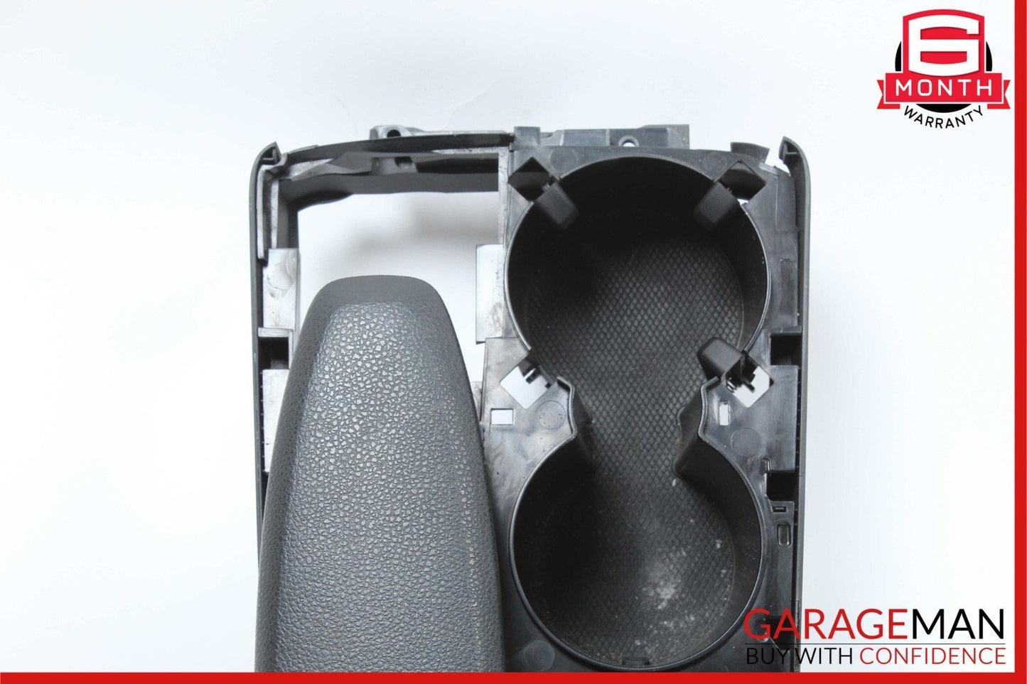 08-11 Mercedes W204 C63 AMG Center Console Arm Rest Armrest Cup Holder Black OEM
