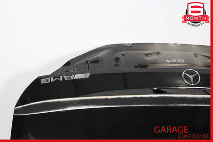 03-11 Mercedes R230 SL500 SL550 Rear Trunk Lid Deck Shell Panel Black OEM