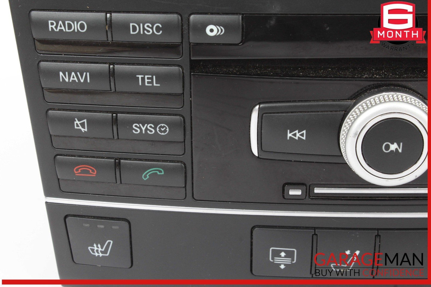 10-11 Mercedes W212 E350 Bluetec Command Head Unit CD Changer Radio OEM