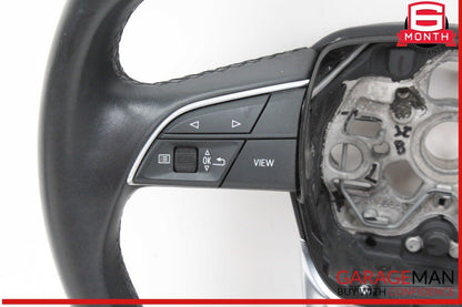 19-24 Audi Q3 Front Left Driver Side Steering Wheel Black 83A419091AF OEM