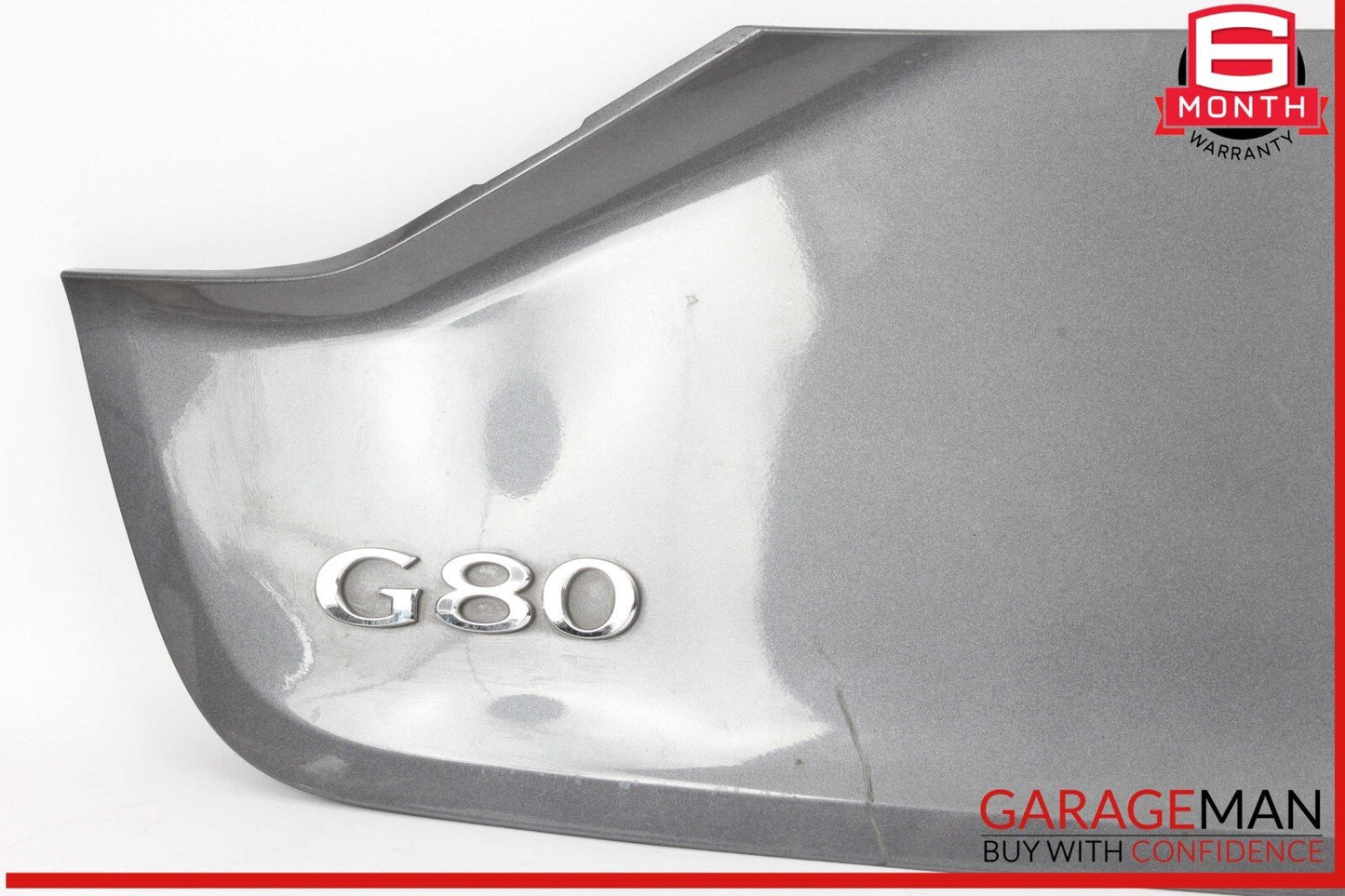 15-19 Hyundai Genesis G80 Rear Trunk Deck Lid Panel License Molding Trim OEM