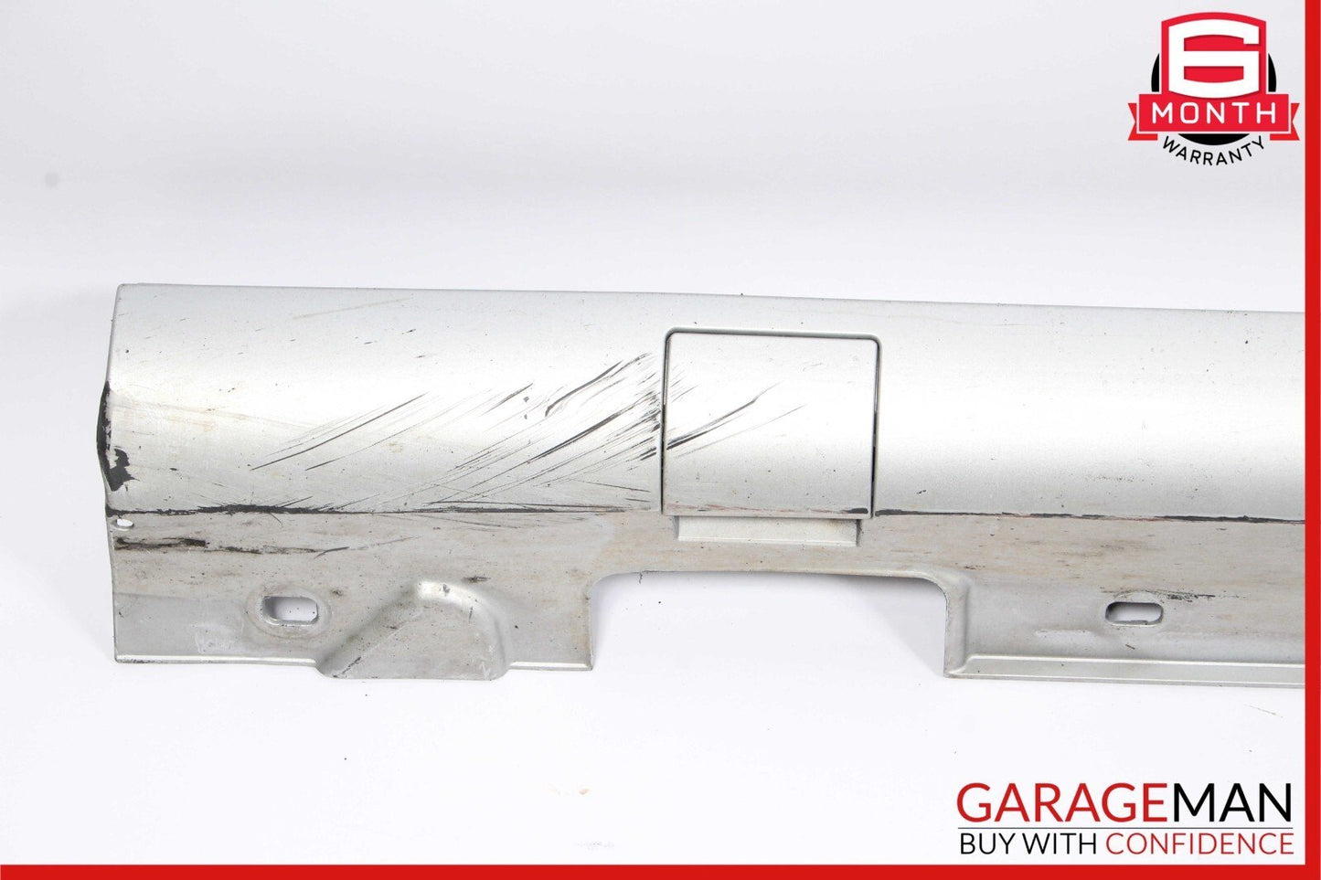 10-16 Mercedes W212 E350 Sedan Left Side Skirt Rocker Panel Silver OEM