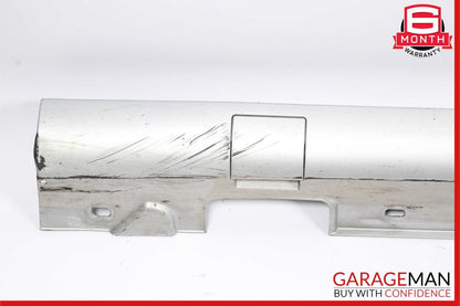 10-16 Mercedes W212 E350 Sedan Left Side Skirt Rocker Panel Silver OEM