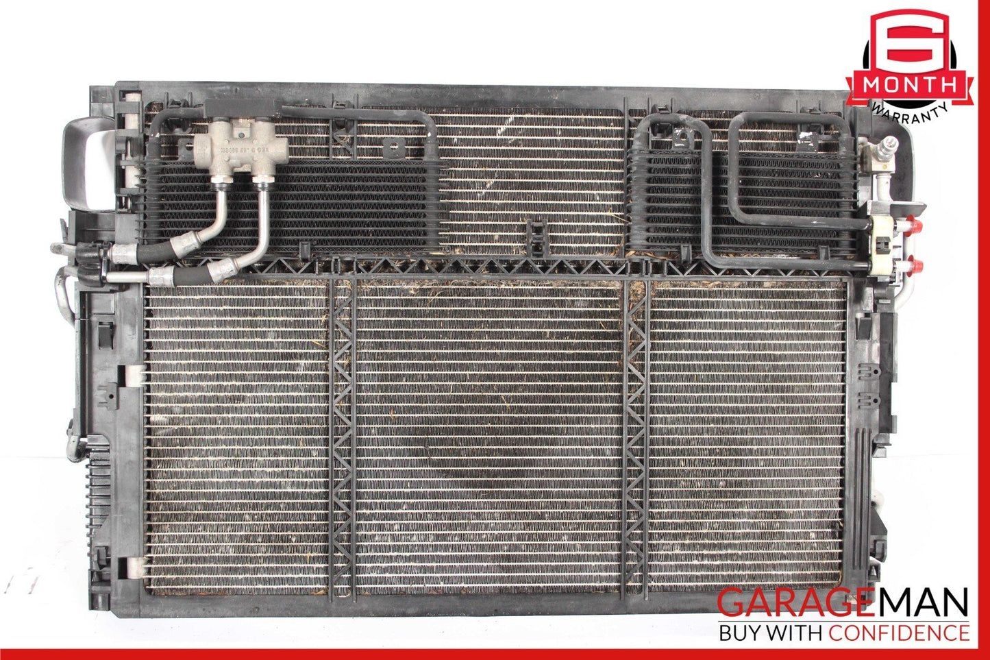 07-09 Mercedes CL550 S550 Engine Radiator A/C Air Cooling Conditioning Condenser