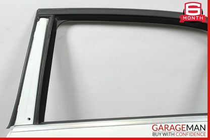 10-16 Mercedes W212 E500 Rear Left Driver Side Exterior Door Shell White OEM