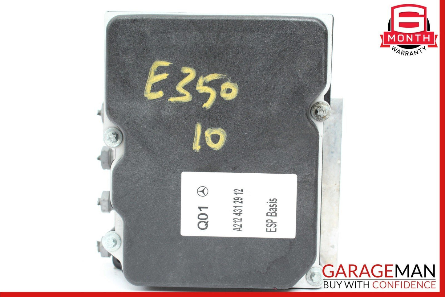 10-14 Mercedes W212 E350 E550 ABS Anti Lock Pump Brake Module 2124312912 OEM