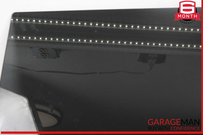13-19 Mercedes X166 GL450 GLS550 Rear Left Driver Side Door Window Glass OEM