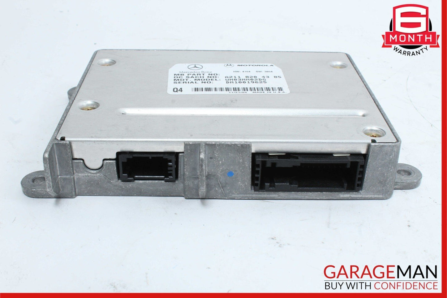 03-11 Mercedes W219 CLS500 E500 Motorola Bluetooth Communication Module OEM