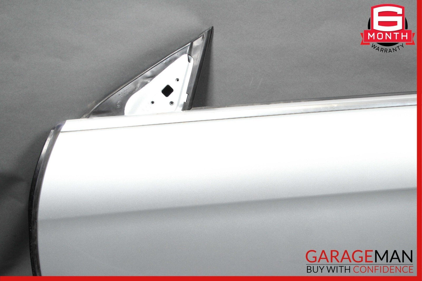 07-14 Mercedes W216 CL550 Front Left Driver Exterior Door Shell Panel Silver OEM