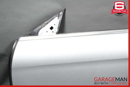 07-14 Mercedes W216 CL550 Front Left Driver Exterior Door Shell Panel Silver OEM