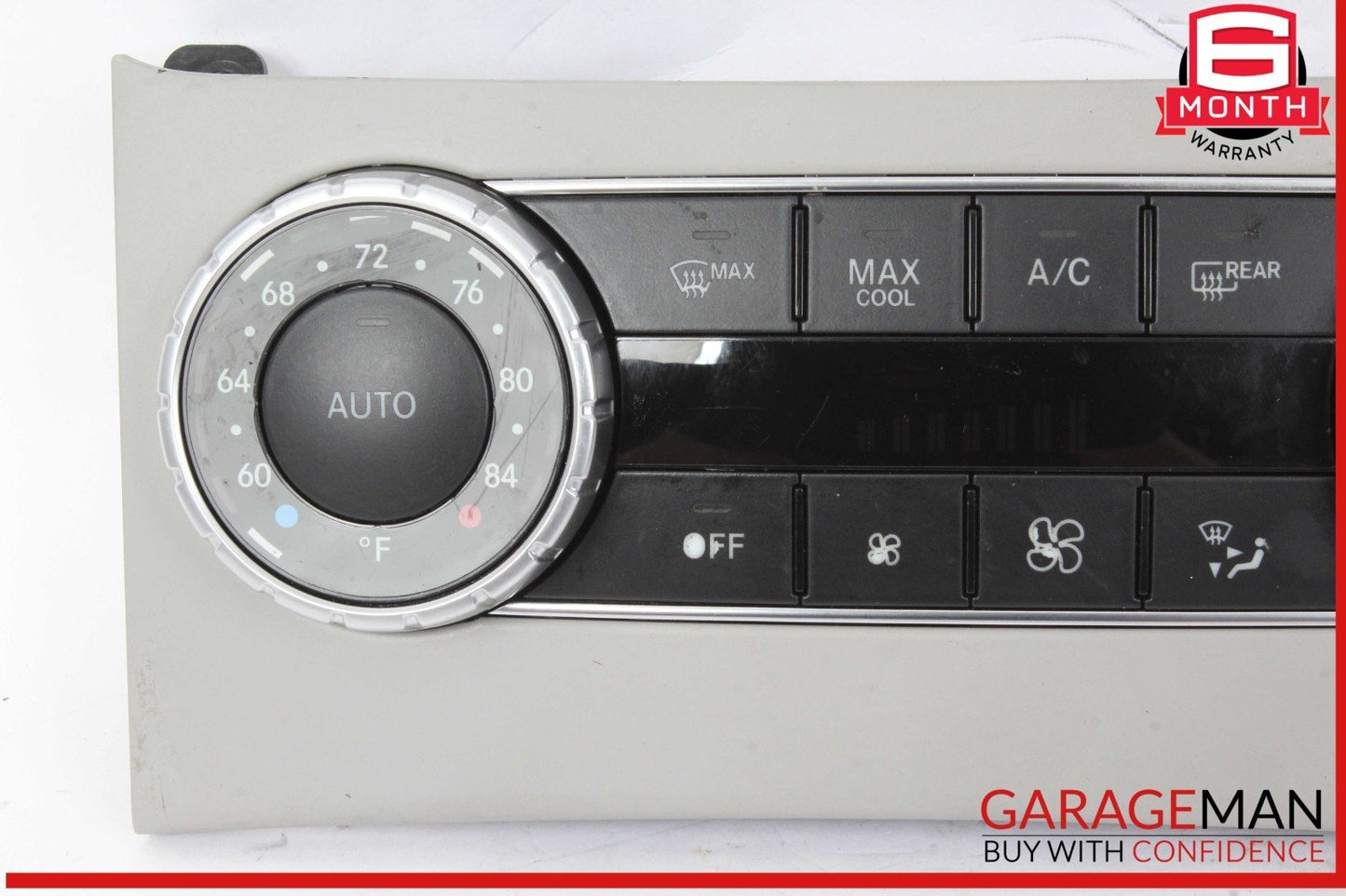 12-14 Mercedes W204 C250 C300 AC A/C Heater Climate Control w/ Trim OEM
