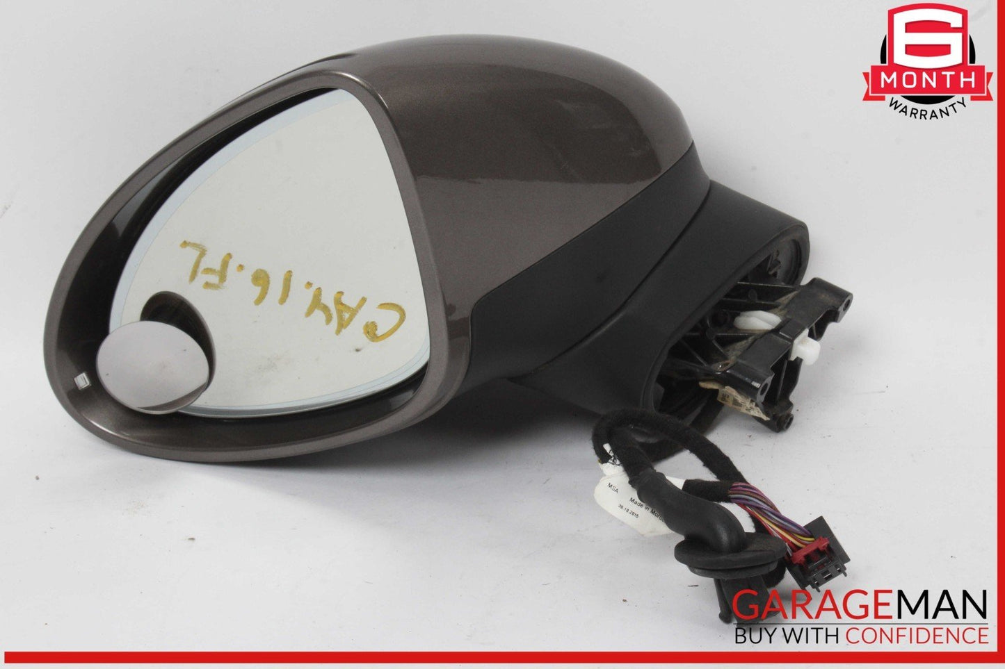 15-18 Porsche Cayenne 958 Front Left Driver Side Door Rear View Mirror OEM