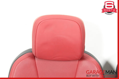 15-24 Porsche Macan 95B Front Right & Left Complete Seat Set of 2 Pc Red OEM