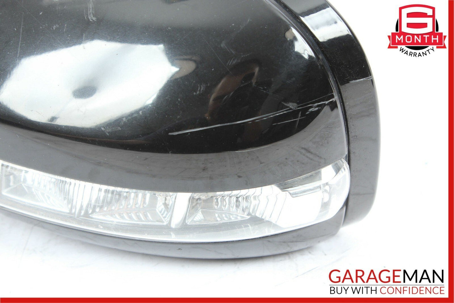 07-09 Mercedes W211 E350 E320 Front Left Side Mirror Door Rear View Black OEM