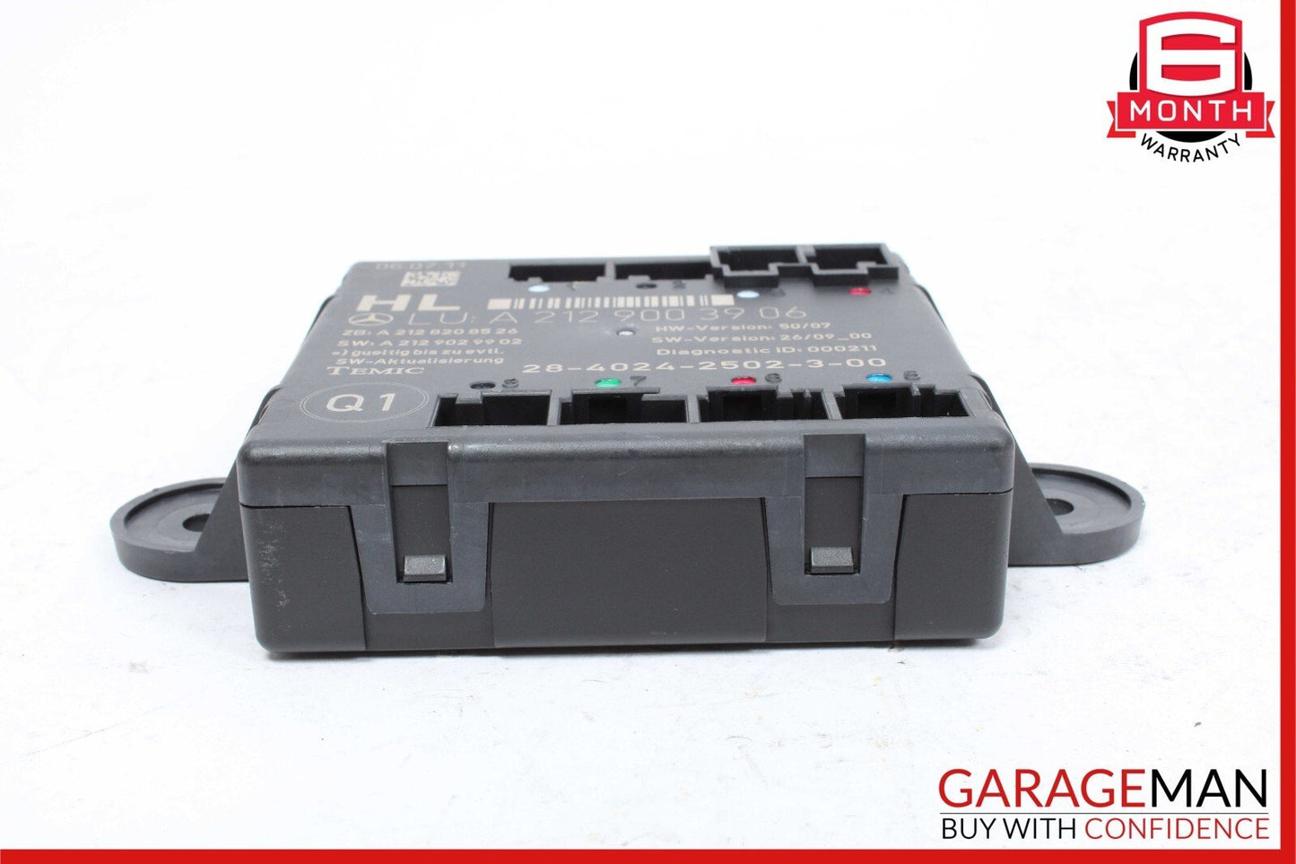 08-18 Mercedes W204 C350 C300 CLS550 Rear Left Side Door Control Module OEM