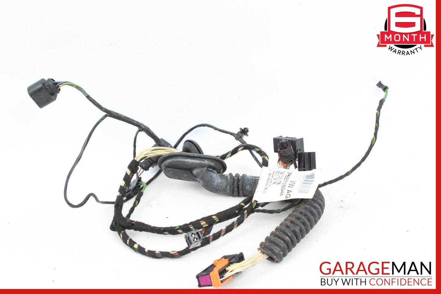 11-17 Porsche Cayenne 958 Rear Left Side Door Loom Harness Wire Wiring Assembly
