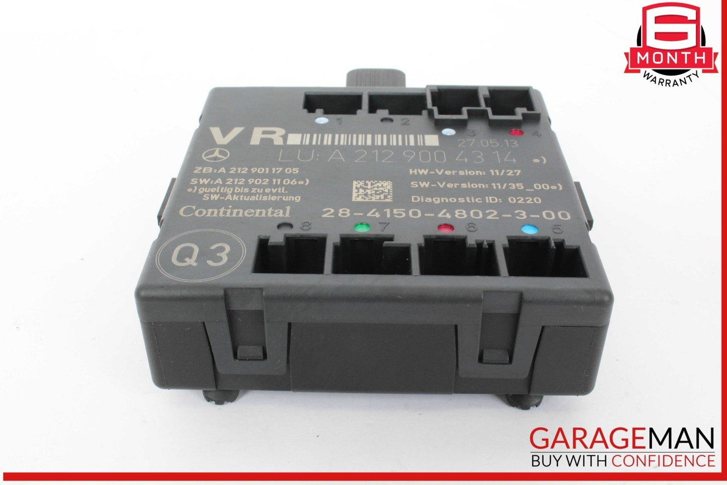 08-18 Mercedes W218 CLS550 E350 Front Right Side Door Control Module OEM