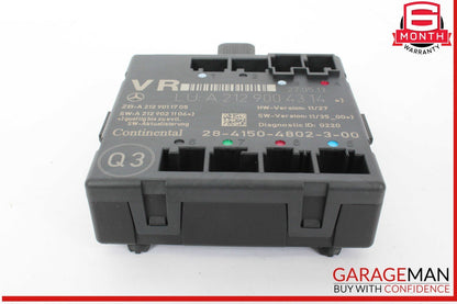 08-18 Mercedes W218 CLS550 E350 Front Right Side Door Control Module OEM