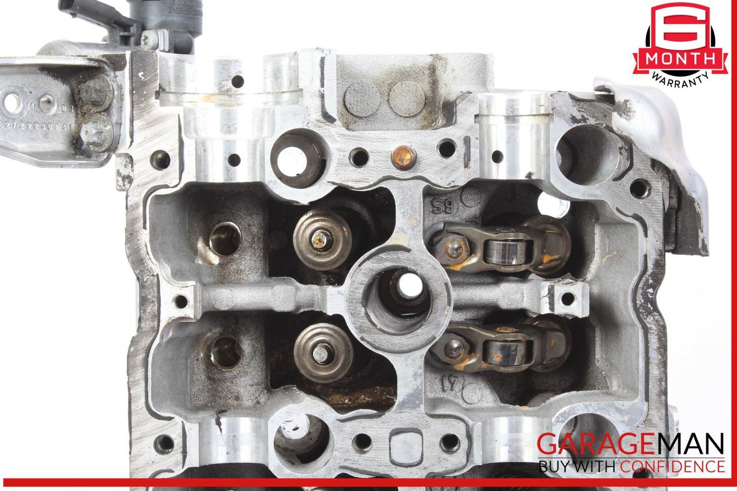 10-13 Mercedes W204 C300 Engine Cylinder Head Left 2720162401 OEM