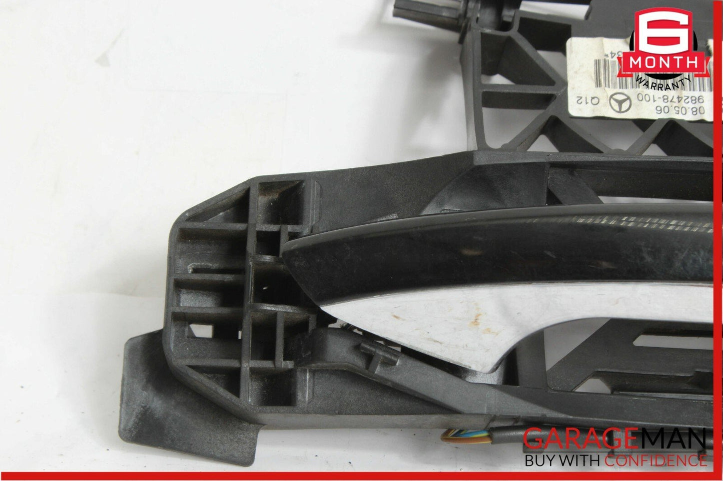 07-13 Mercedes W221 S63 AMG Rear Right Exterior Door Handle Keyless Go Black OEM