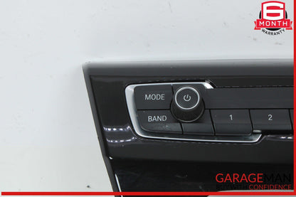 16-23 BMW X1 Front Dash Dashboard Audio Radio Control Switch Panel OEM