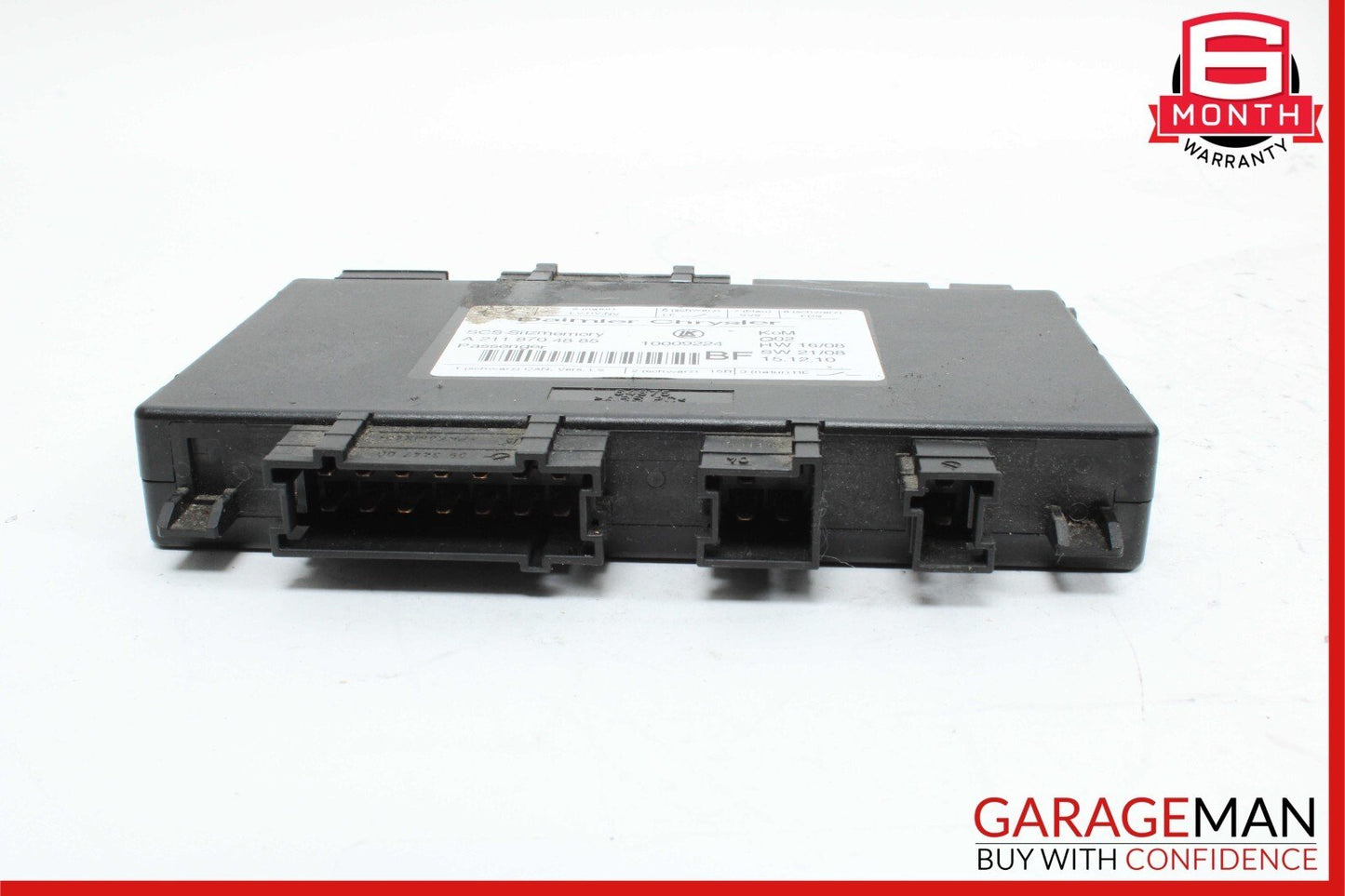 03-12 Mercedes X164 GL450 CLS550 CLS63 AMG Front Right Seat Control Module Unit