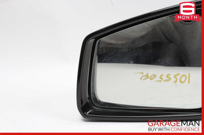 10-13 Mercedes W221 S550 S600 Front Left Side Mirror Door Rear View Black OEM