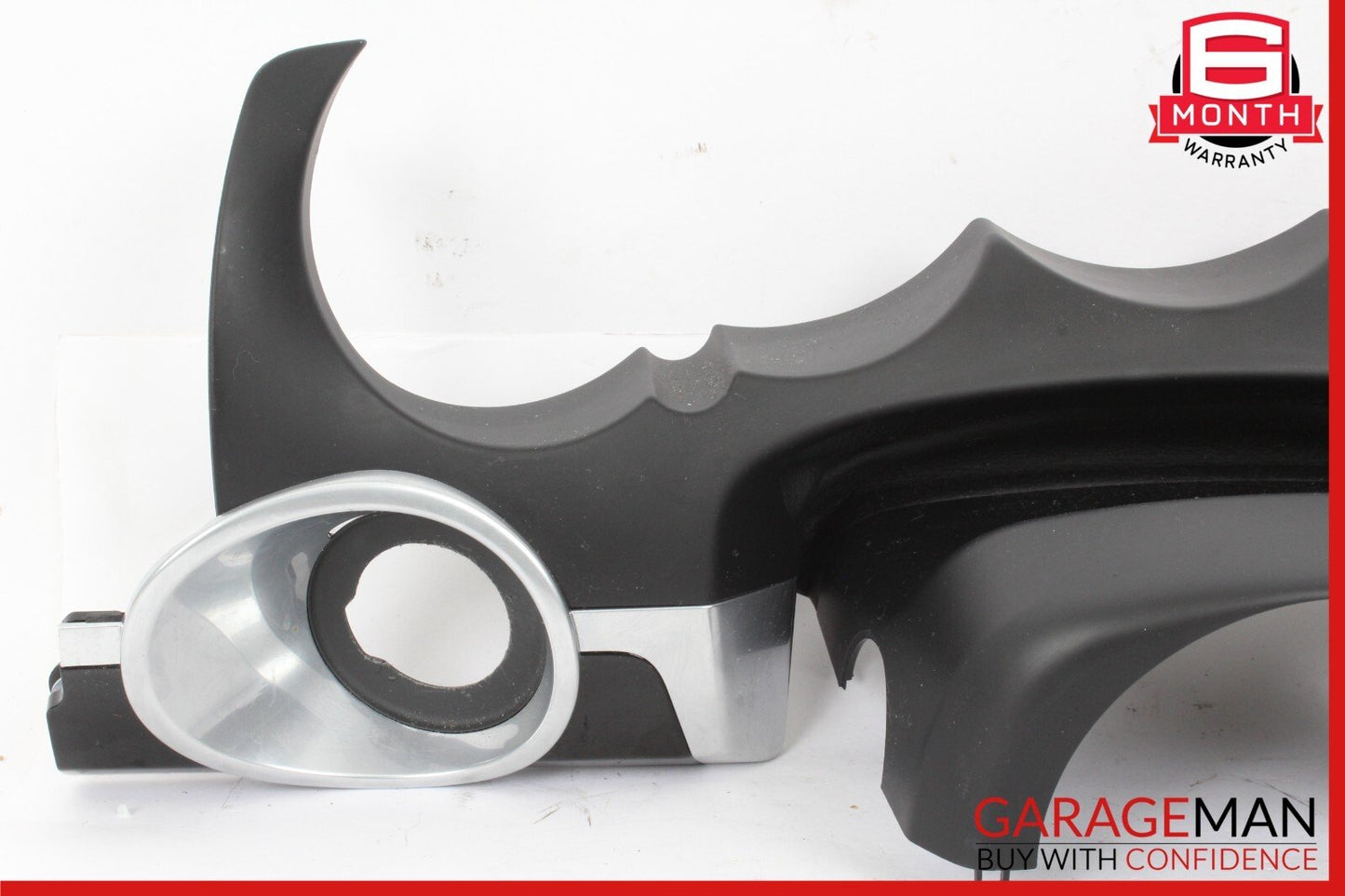 11-18 Porsche Cayenne 958 Steering Column Cover Trim Black OEM