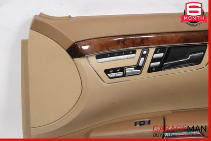 07-09 Mercedes W221 S550 Front Right Interior Door Trim Panel OEM