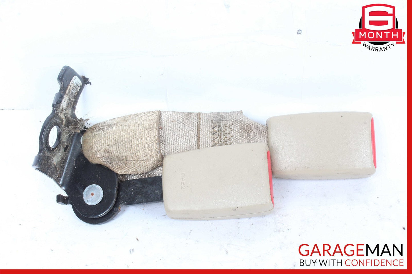 05-11 Cadillac STS Rear Left Center Seatbelt Seat Belt Buckle OEM