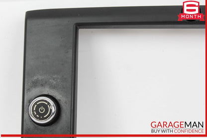 14-17 Maserati Ghibli S Dashboard Dash Display Screen Trim Bezel Cover Black OEM