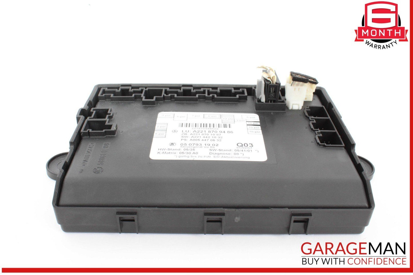 07-13 Mercedes W221 S550 S400 Rear Right or Left Side Door Control Module OEM