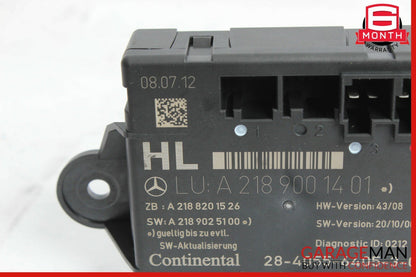08-14 Mercedes W204 C300 C350 Rear Left Side Door Control Module 2189001401 OEM