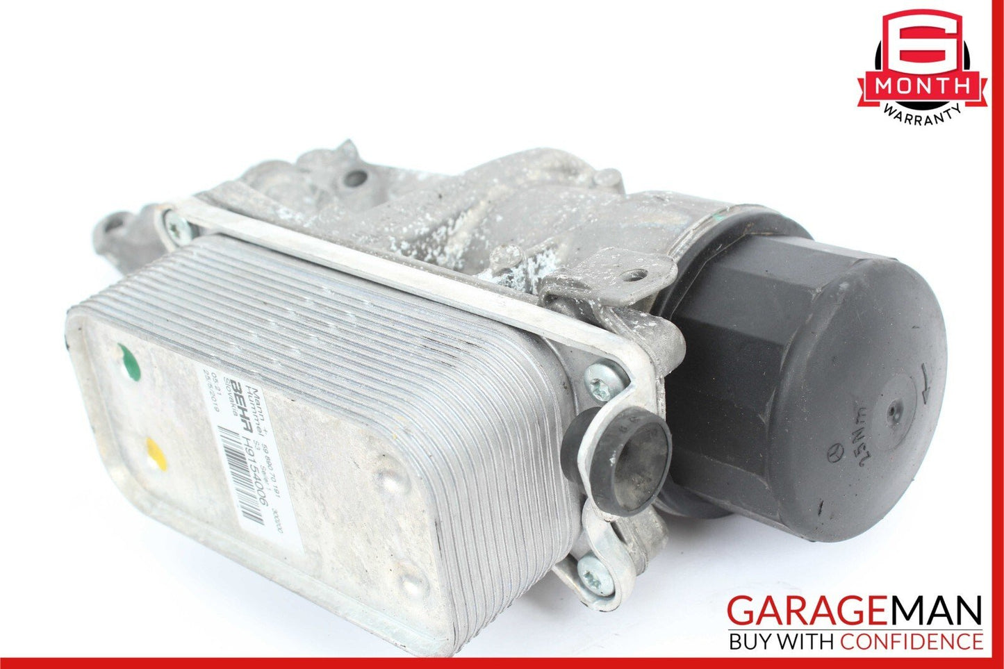 05-11 Mercedes C230 SLK350 C350 Engine Motor Oil Filter Cooler Housing Assembly