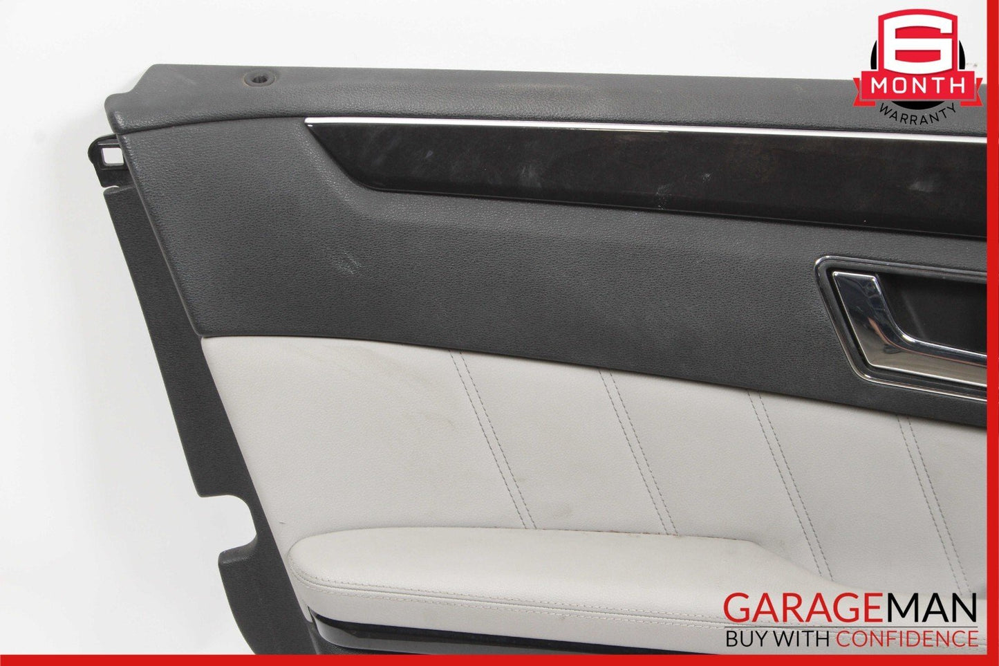 10-13 Mercedes W212 E500 E350 Front Left Interior Door Panel Cover Assembly Grey