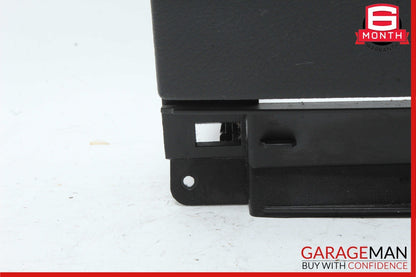 07-09 Mercedes W221 S550 S450 Center Console Dashboard CD Player Cover Black OEM