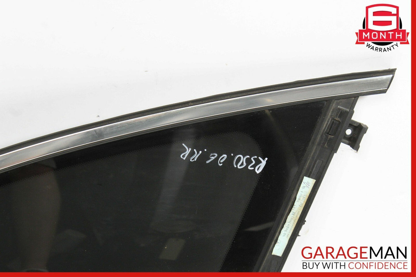 06-13 Mercedes W251 R350 R500 Rear Right Passenger Side Quarter Window Glass OEM