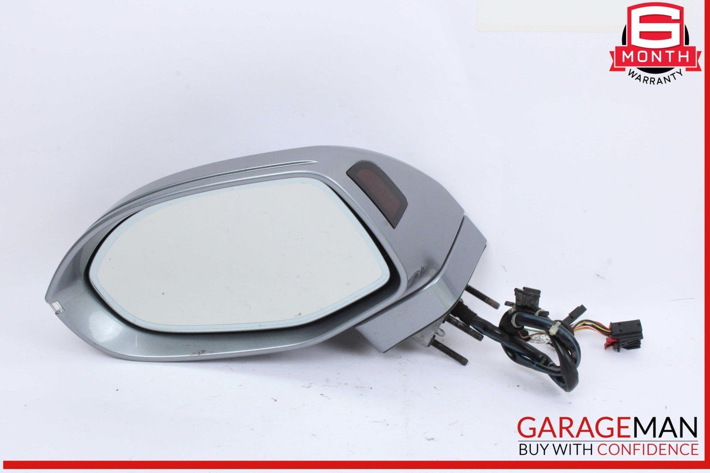 12-18 Audi A7 S7 Front Left Driver Side Door Rear View Mirror Silver 4G8857409AM