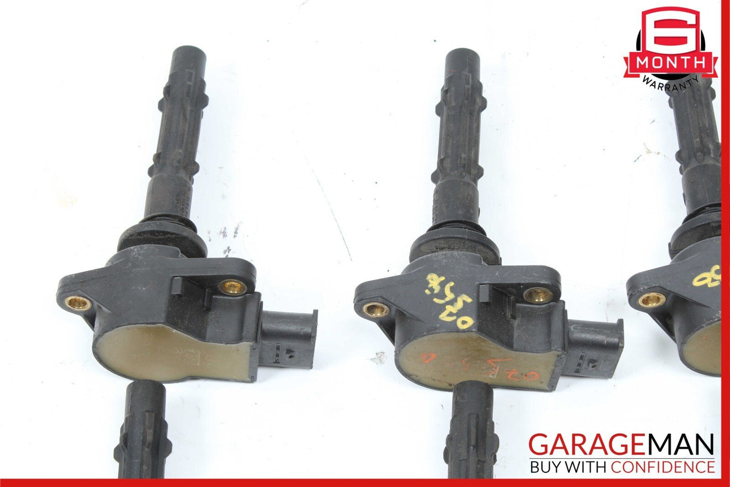 05-13 Mercedes W221 S550 E350 SLK350 M272 Ignition Coil Set of 7 0001502680 OEM