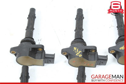 05-13 Mercedes W221 S550 E350 SLK350 M272 Ignition Coil Set of 7 0001502680 OEM
