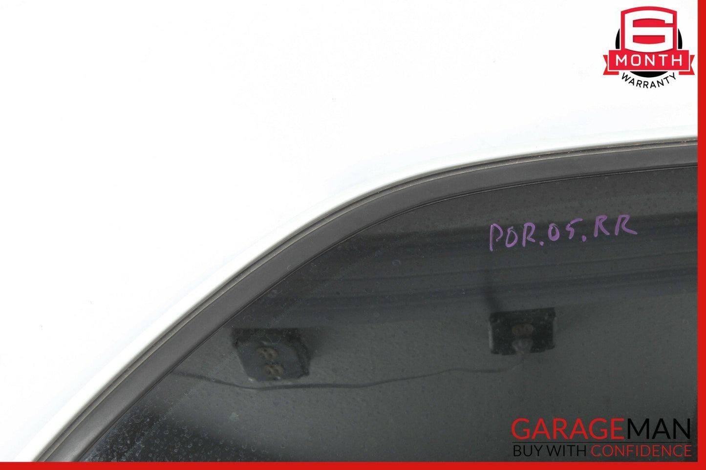 03-06 Porsche Cayenne 955 958 Rear Right Passenge Side Quarter Window Glass OEM