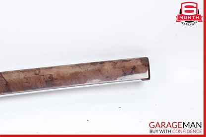 07-09 Mercedes W221 S450 S550 Front Dashboard Dash Trim Panel Bezel Cover Wood
