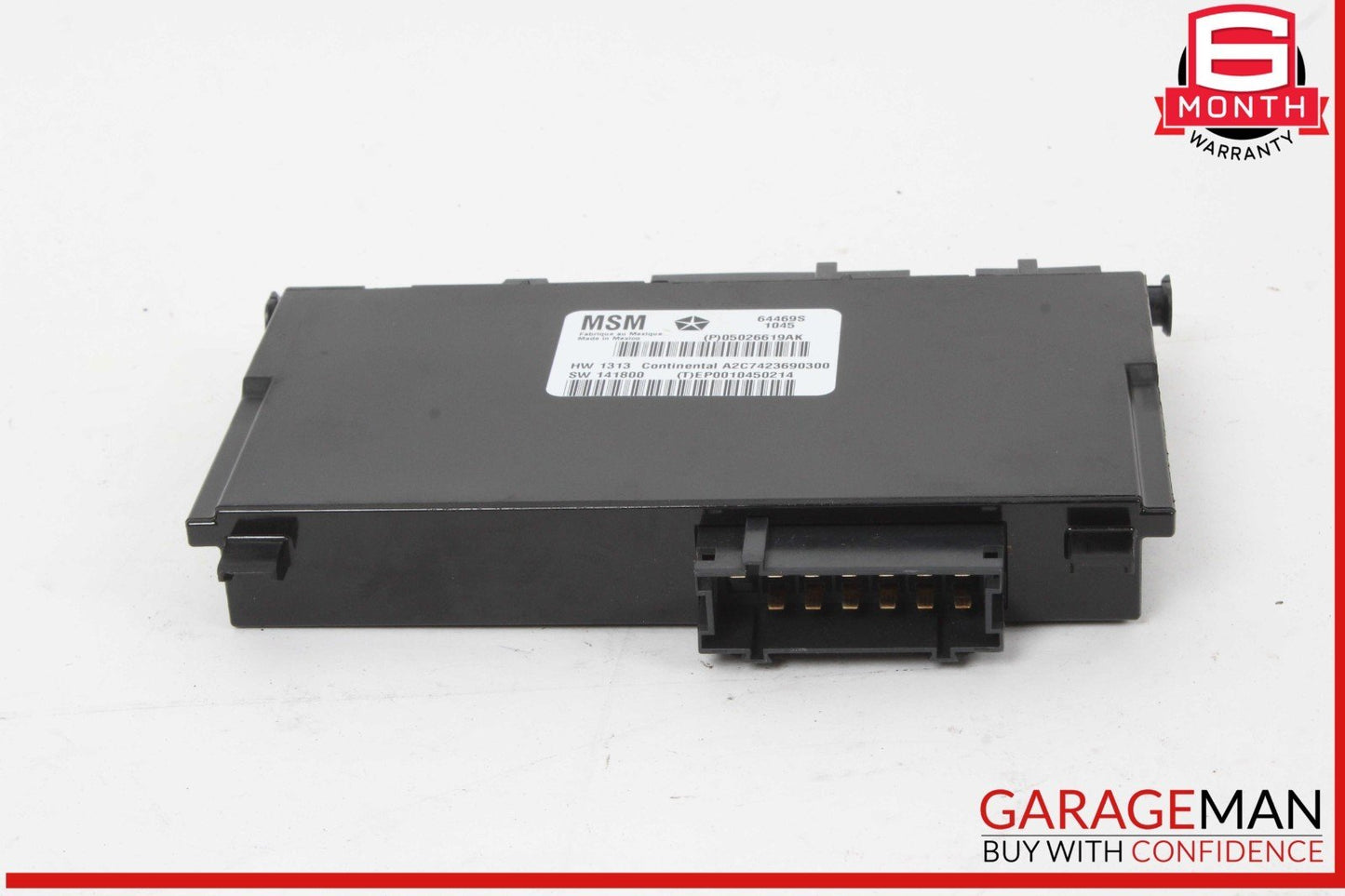 14-17 Maserati Ghibli Front Left Driver Side Seat Control Module Unit OEM