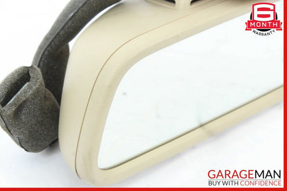 08-14 Mercedes W204 C300 Top Upper Rear View Mirror Assembly Beige