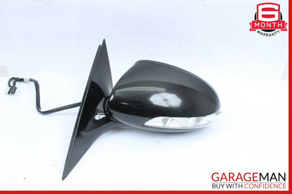 07-09 Mercedes W221 S550 S600 Front Left Side Mirror Door Rear View Black
