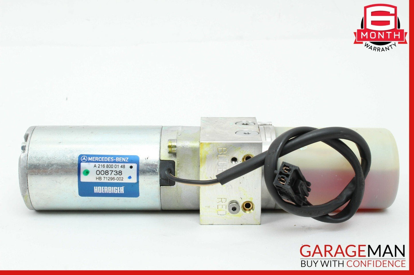 07-13 Mercedes W216 CL550 CL600 Trunk Lid Lift Hydraulic Pump Motor Cylinder OEM