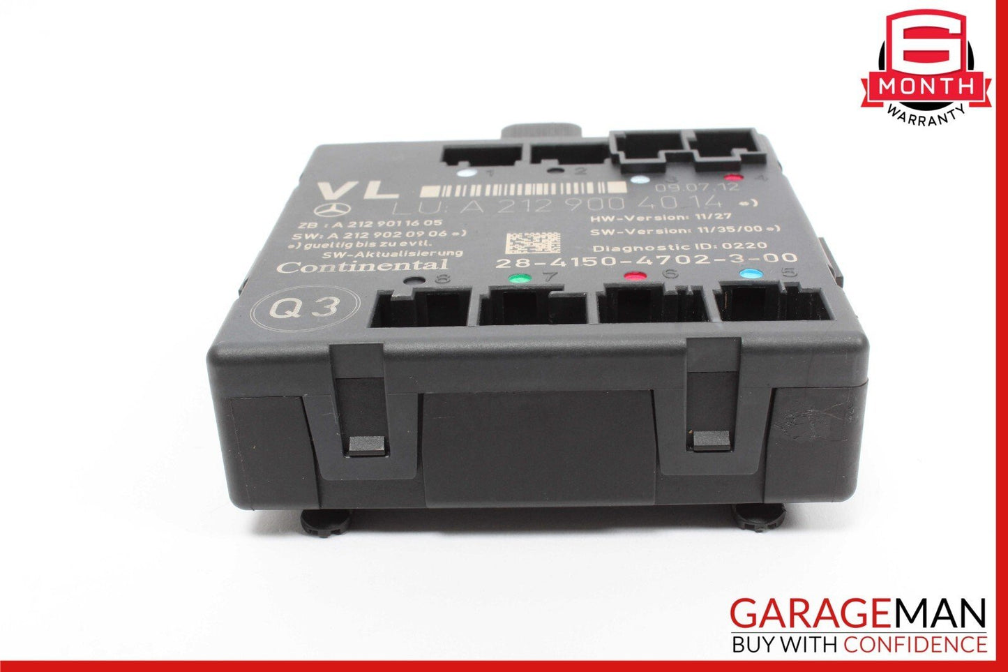 08-18 Mercedes W207 E350  E63 AMG CLS550 Front Left Side Door Control Module OEM